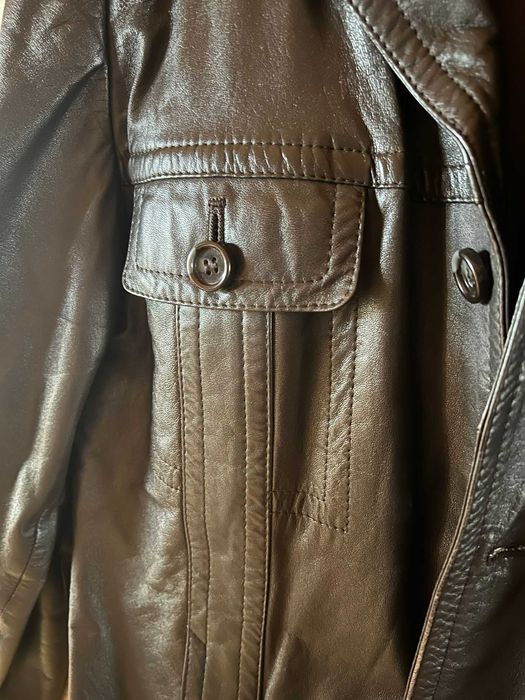 Geaca din piele naturala