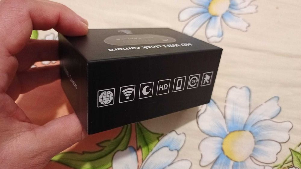 Ceas cu cameră video, Wifi, infrarosu, video cu sunet