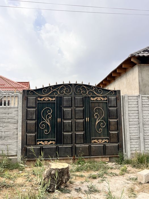 Ворота с колиткой