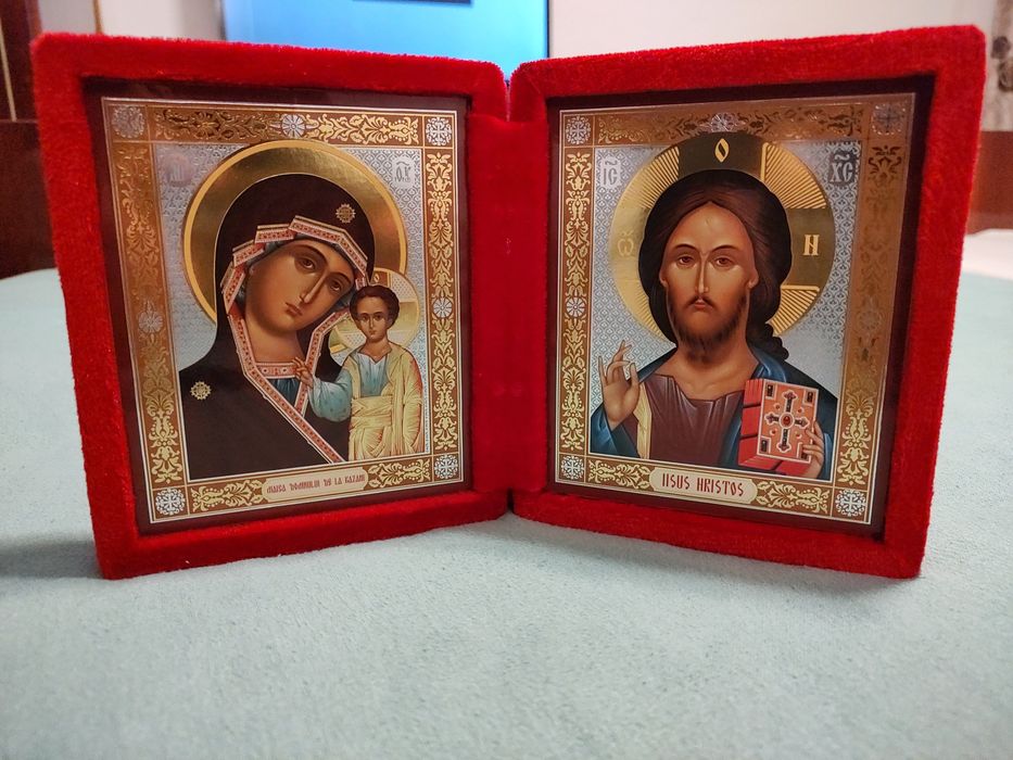 Icoana  Maica Domnului și Isus