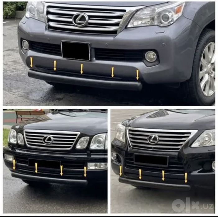 Защита бампера Lexus lx570 470 Gx 460 470