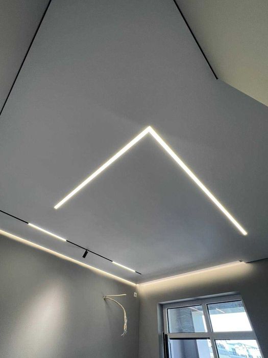 Натяжные потолки под ключ