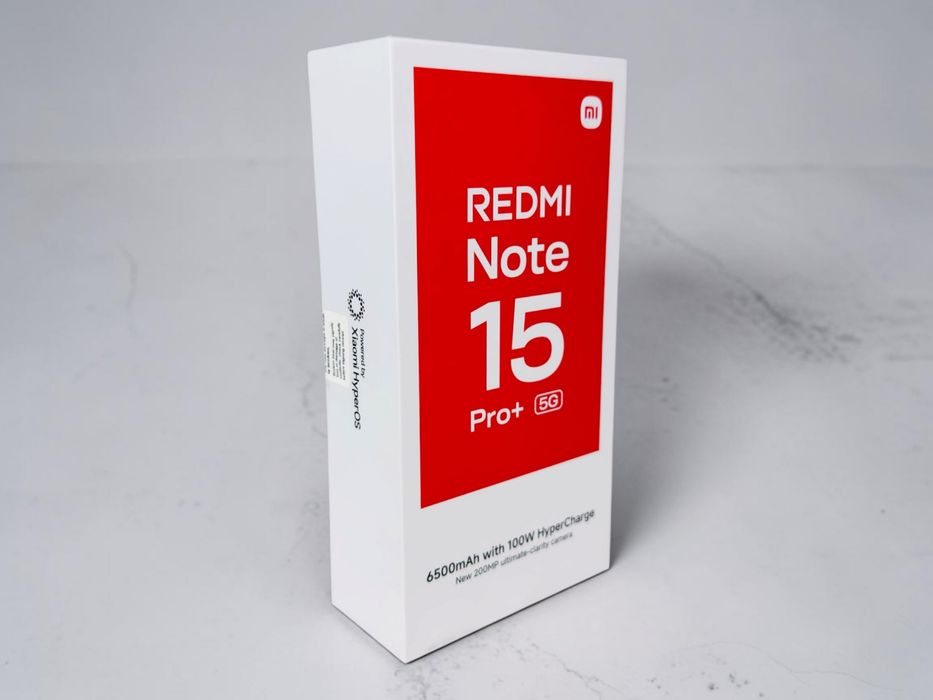 НОВ! Xiaomi Redmi Note 15 Pro+ 5G 256GB 8RAM Mocha Brown 2г. Гаранция!