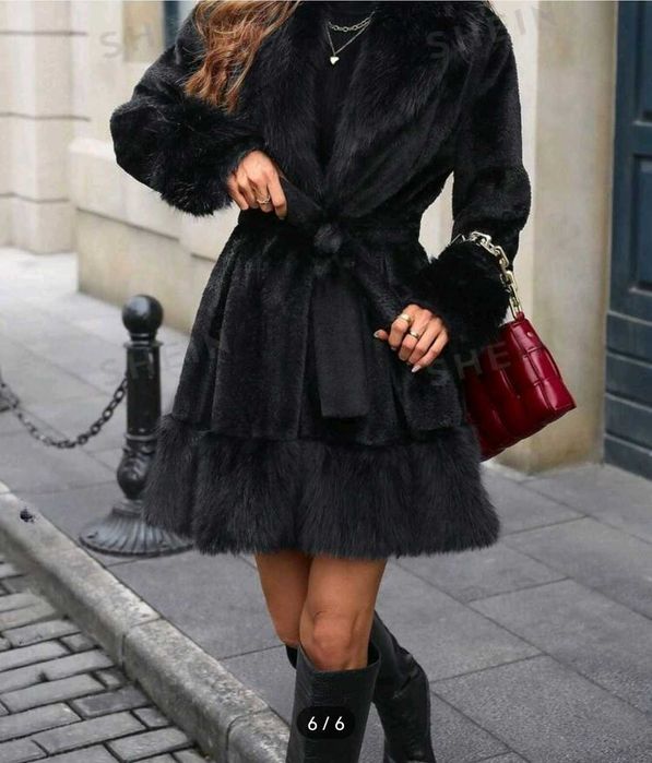 Ново черно палто М