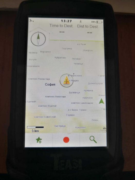 Навигация Teasi One 4 GPS за колоездене, туризъм, ски ...