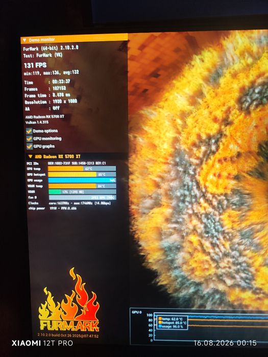 Видеокарта rx5700xt