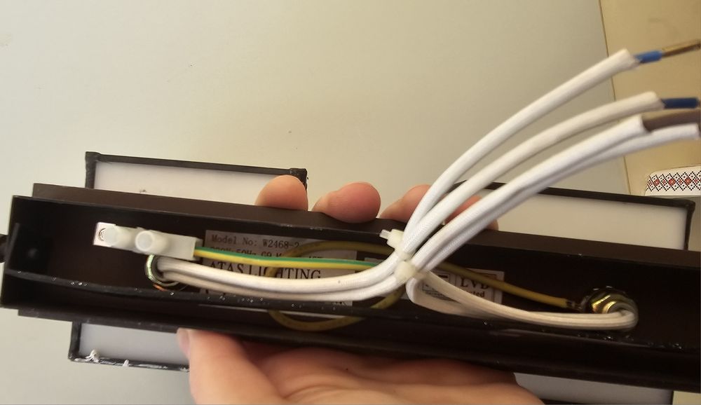 Aplică de perete cu 2 x 40W