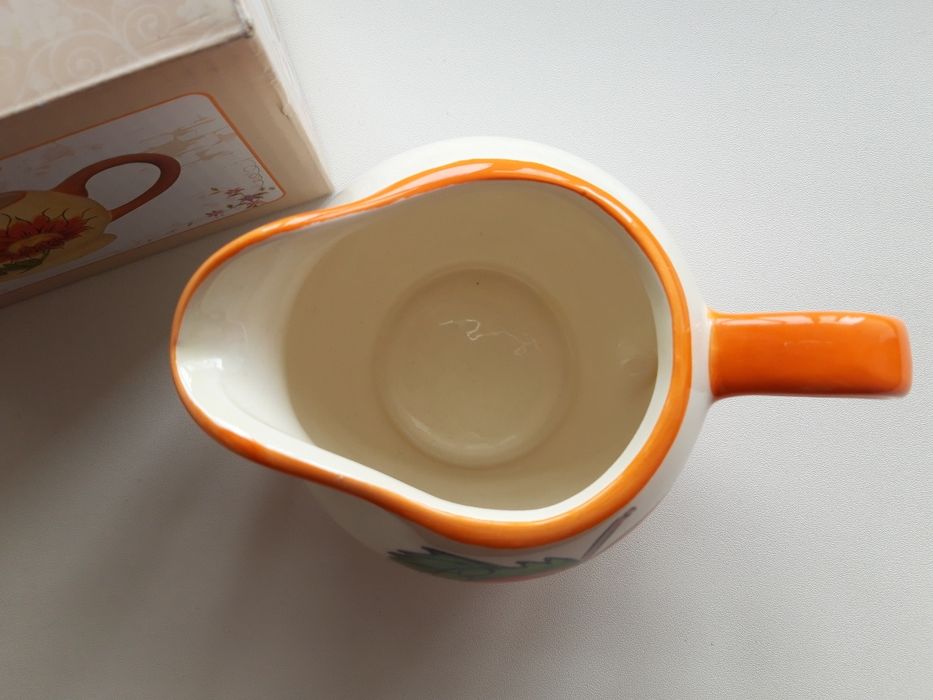 Молочник новый керамика