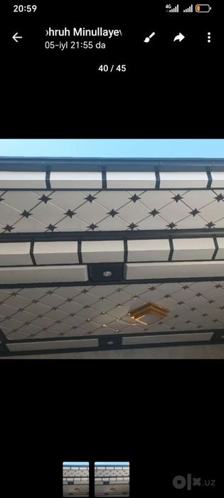 Tunika fon hizmati tayarlash va oʻrnatib berish
