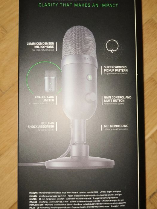 Microfon Razer Seiren v2 X USB