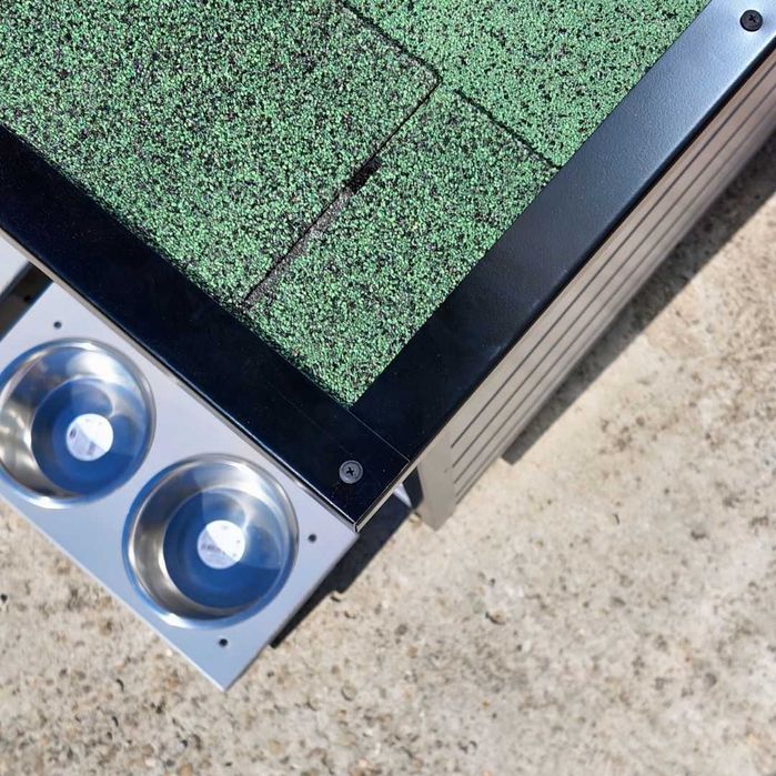 Cusca Caine Spatioasa Izolata Incalzita cu Profile Antiros Gri Nordic