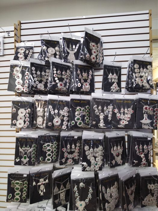 Комлект украшений мельхиор