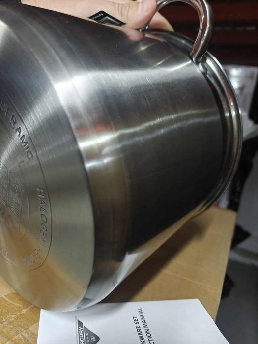 Неръждаема тенджера -  MERCURY HAUS COSMO PREMIUM – 19 литра