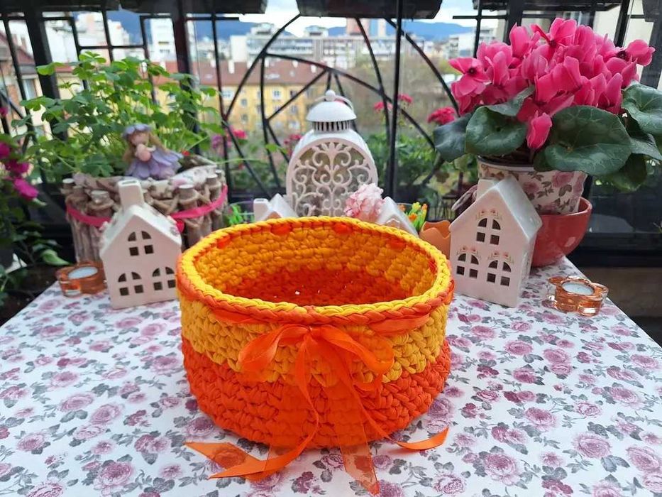 Плетени панери за декор и съхранение  (FB : Pink Rainbow)