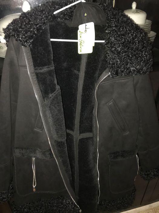 Дубленка L бренд новая со скидкой SAM EDELMAN Британия L XL