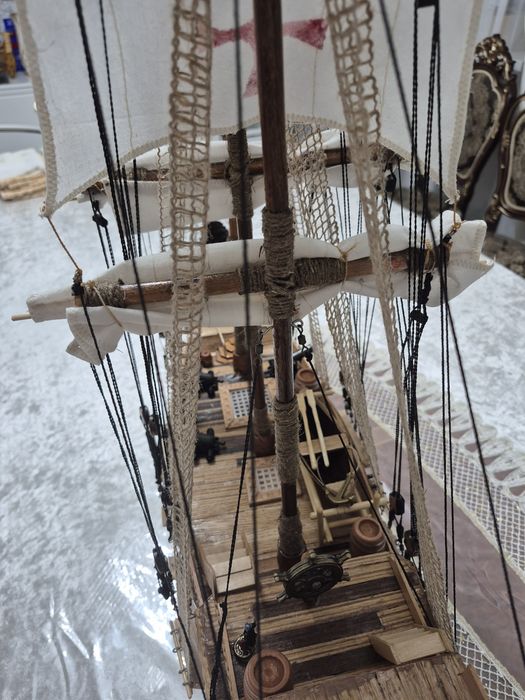 Парусный испанский фрегат