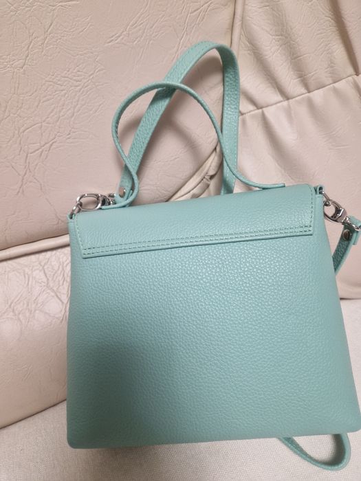 Geanta piele, creator Laura Olaru