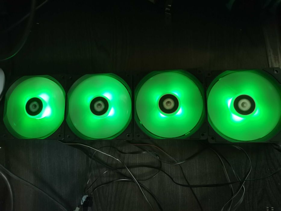 4 X Cooler Ventilator ID-Cooling 120 mm RGB.