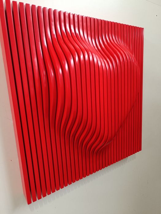 Tablou inima 3D - parametric wall art