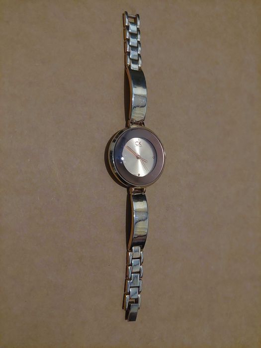 Ceas Calvin Klein Beam Steel rotund aur roz Steel Bracelet Rose Gold