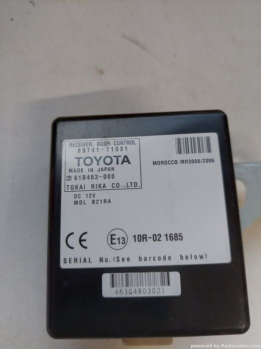 Modul Control Toyota Hilux Closed Off-Road Vehicle (_N1_) [ 1995 -
