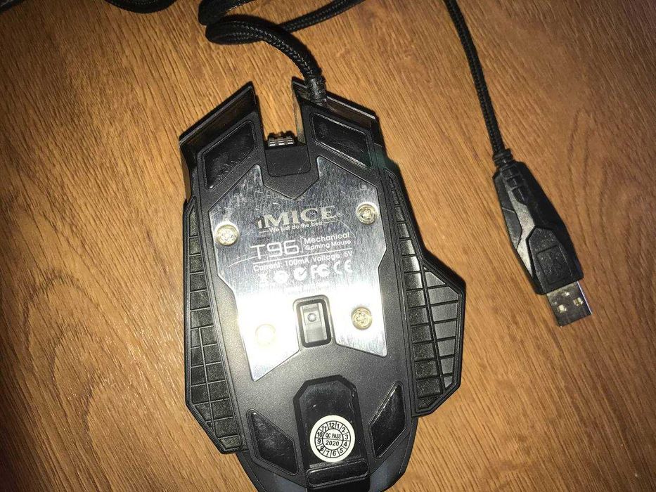 Игровая мышь iMICE T96 - 7 кнопок, 7200 DPI, Led Lighting, проводная