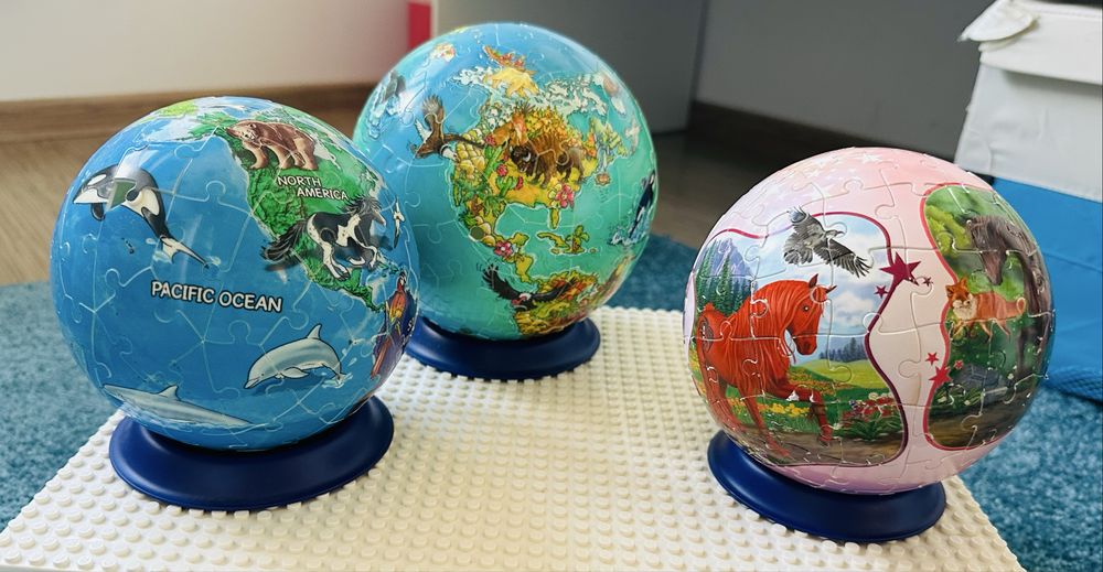 3 Puzzle uri Ravensburger Sfera