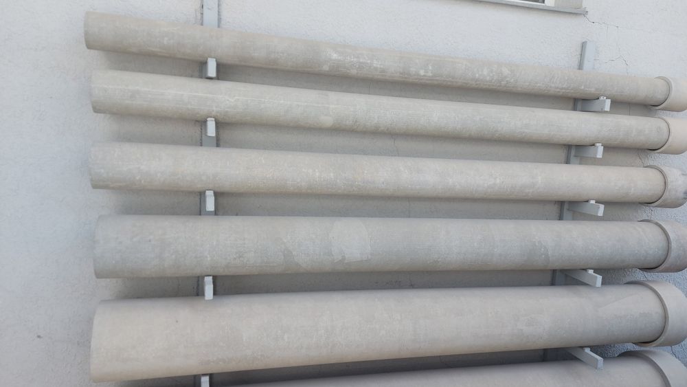 Асбестовая труба. Асбест труба.