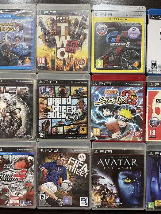 Диски на Playstation 3 / Ps-3