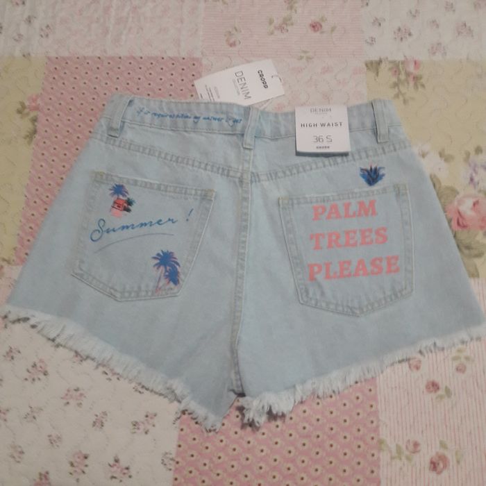 Дънкови панталонки CROPP, размер 36S