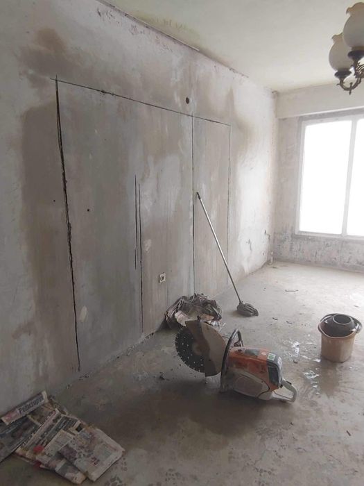 Рязане с фугорез. Рязане на бетон, тухла, асфалт и др.