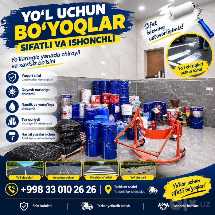 Kraska darojniy beliy
