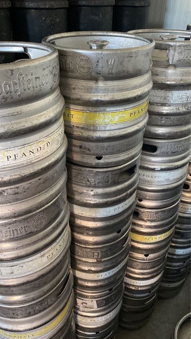 butoaie inox 60l cu filet si robinet etans