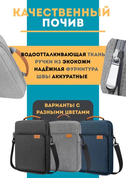 Сумка на плечо для планшета.12.2дюйм