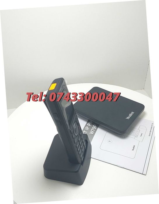 Yealink W79p Telefon Ip Negru 20 Linii Tft Wifi 10 Sip