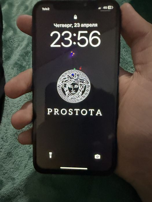 iphone xs (10) black 64gb