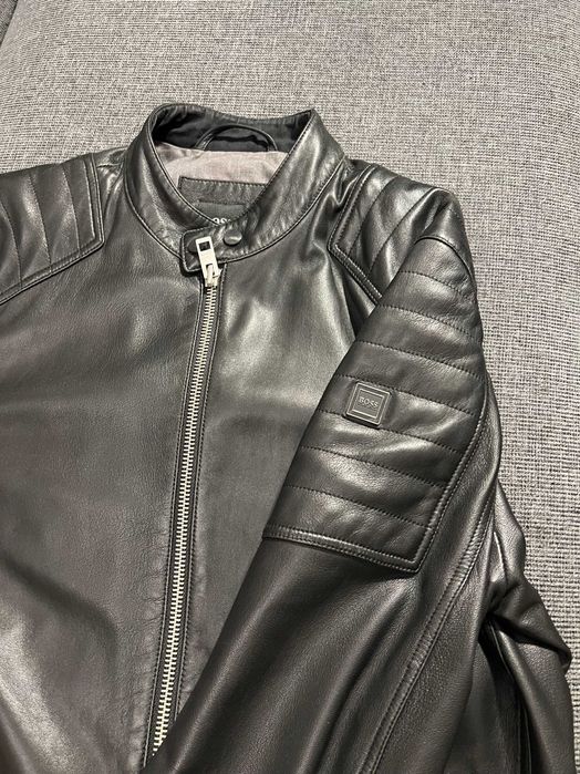 Кожено яке HUGO BOSS