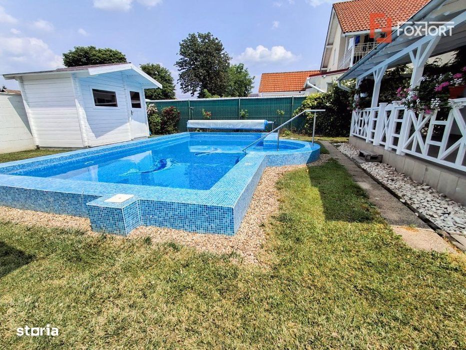 Casa individuala de vanzare in Timisoara cu sauna si piscina, zona Fra