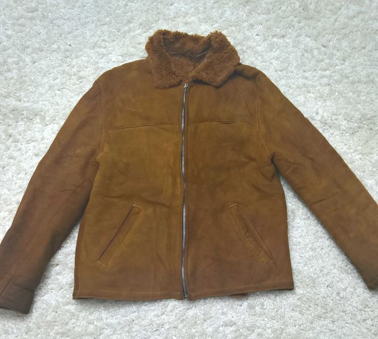 Geaca/Jacheta tip cojoc din piele naturala mar.M