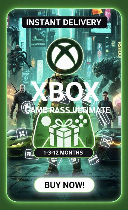 Xbox game pass,Gift card