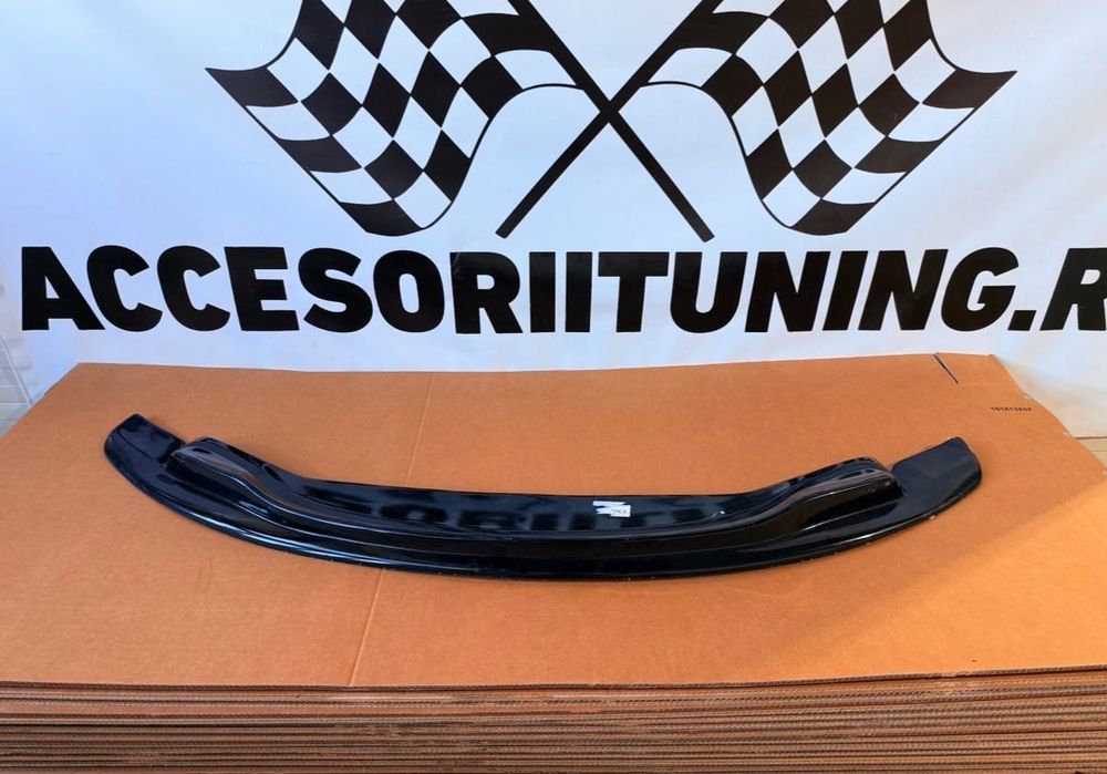 Lip prelungire bara fata GTS Look compatibil cu BMW Seria 3 E90 E91 E92 E93 M3 Look (2005-2008) negru lucios