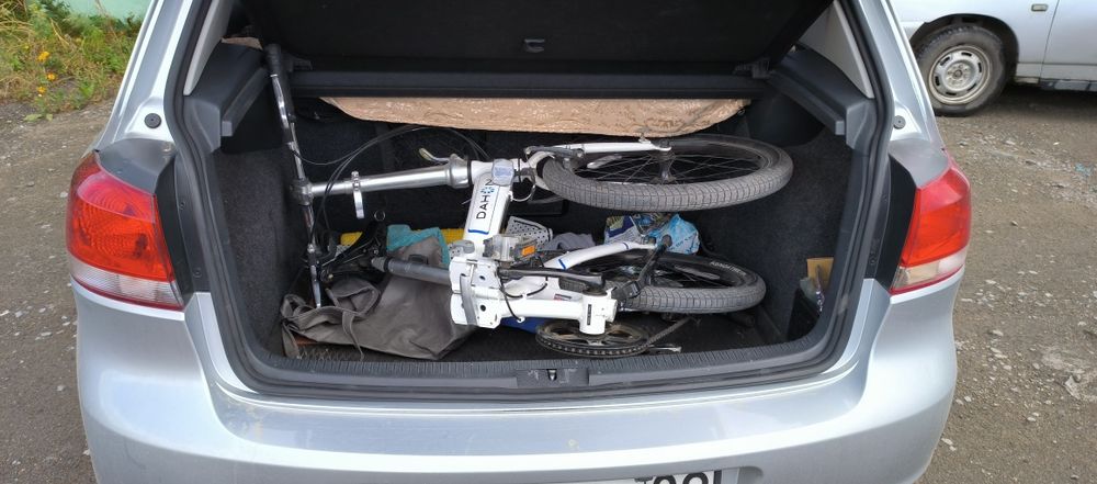 Велосипед продам с малым пробегом