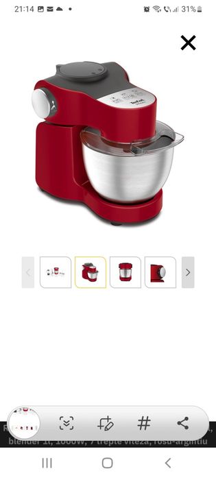Tefal Wizzo rosu