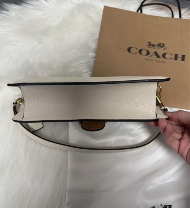 Geanta Coach Tabby 26 - Alb/crem