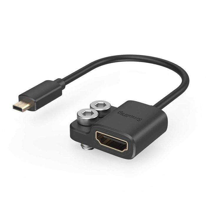 SMALLRIG adaptor HDMI Micro D la HDMI A 4K 60Hz