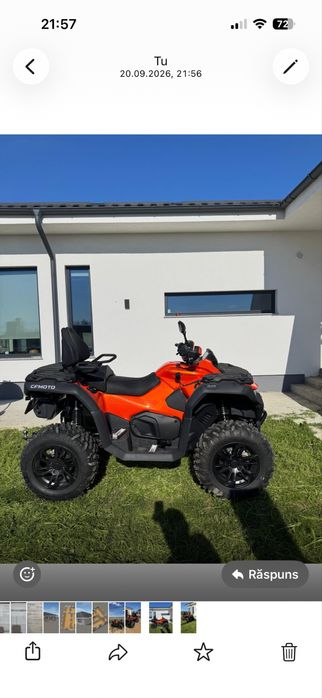 Atv cf moto x10 mai 2026 800km