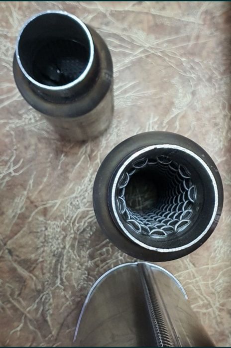 Выхлопные трубы из алюминизированной стали.