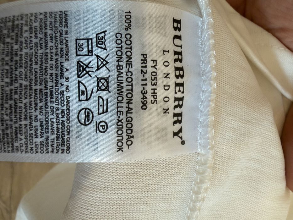 Tricou Burberry, masura S-XXL, din bumbac 100%,