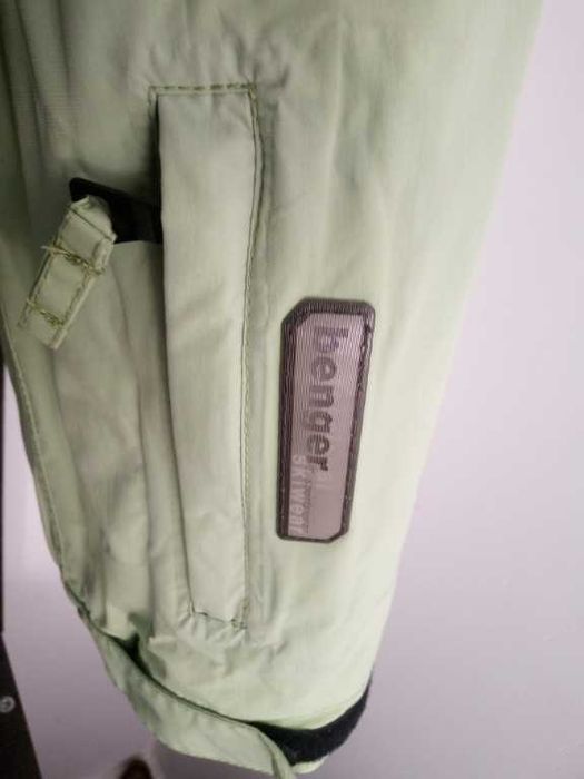 Geacă ski Benger Mărimea 44 (XL femei,S/M bărbați) Verde Pastel-Unisex