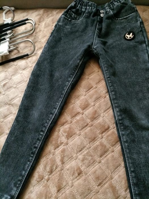 Джинсы утепленные для девочки